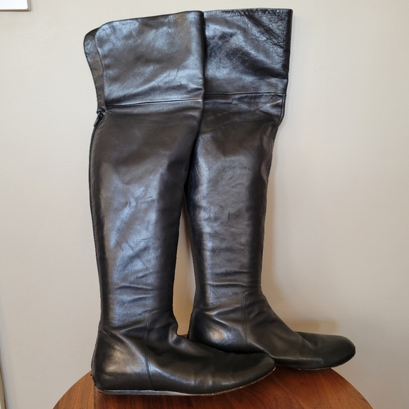 Vera Wang Lavender Thigh High Boot Size 9.5 - Picture 5 of 6